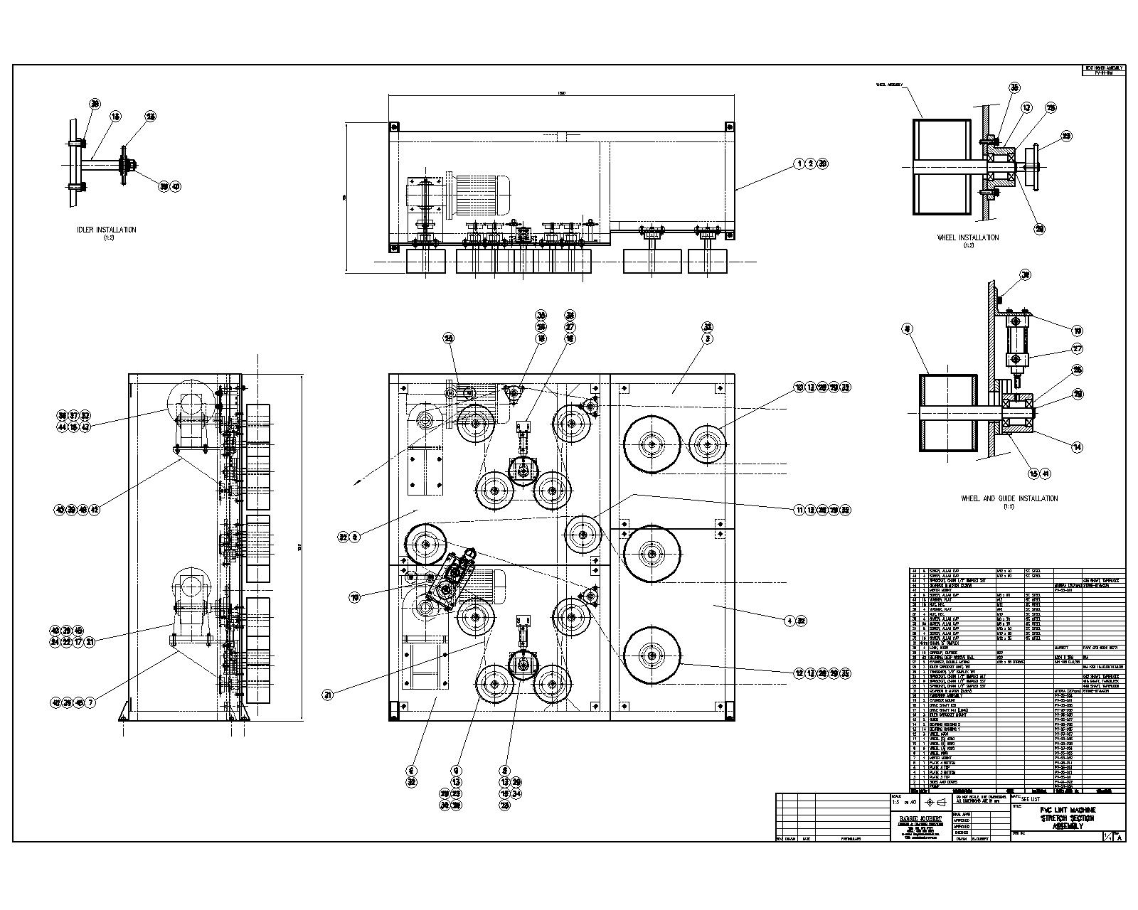 Drawings - Mechanical Design & Draughting